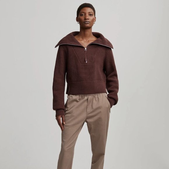 Varley Mentone Half-Zip Knit Pullover - Picture 3 of 6